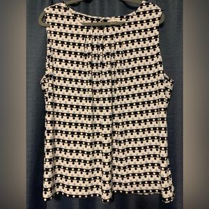 Calvin Klein sleeveless blouse